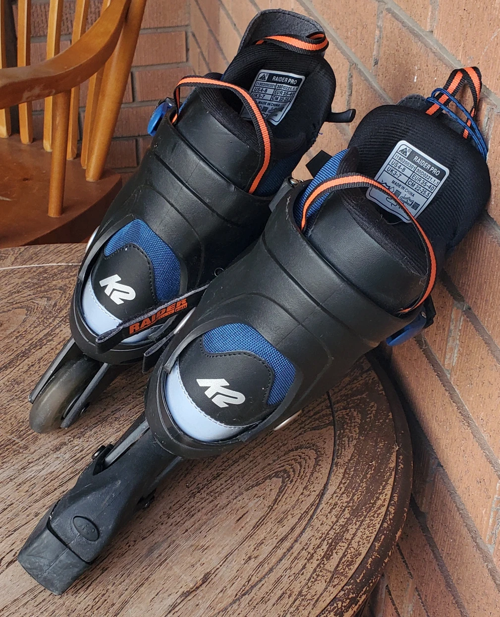 Raider K2 Kids Inline Roller Blades - photo 5