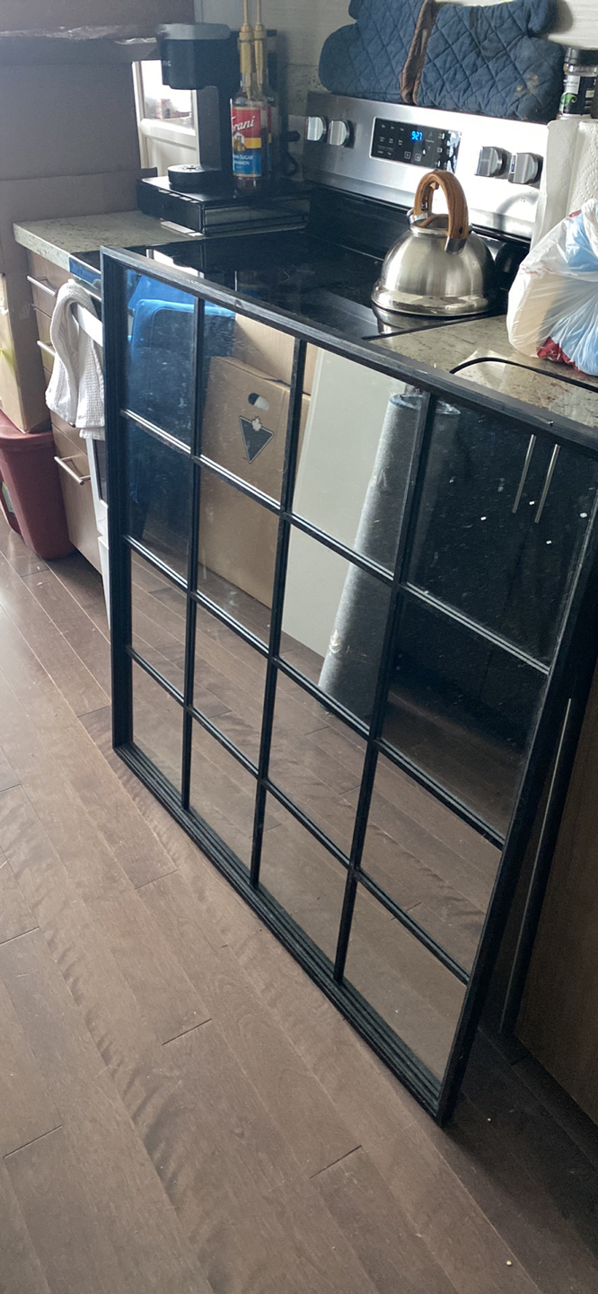 Window Pane Mirror - photo 3