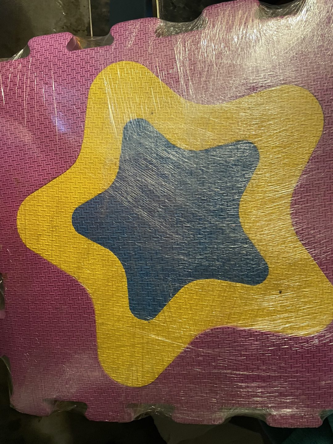 Foam shapes puzzle mat - photo 3