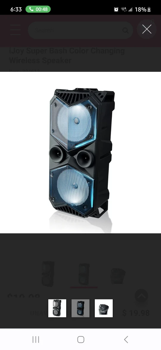 Bluetooth Wireless Speaker • Color Changing thumbnail