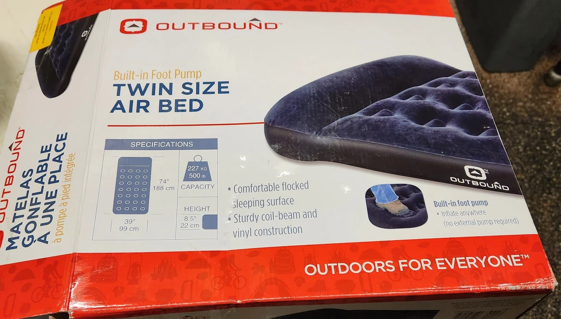 inflatable bed twin size thumbnail