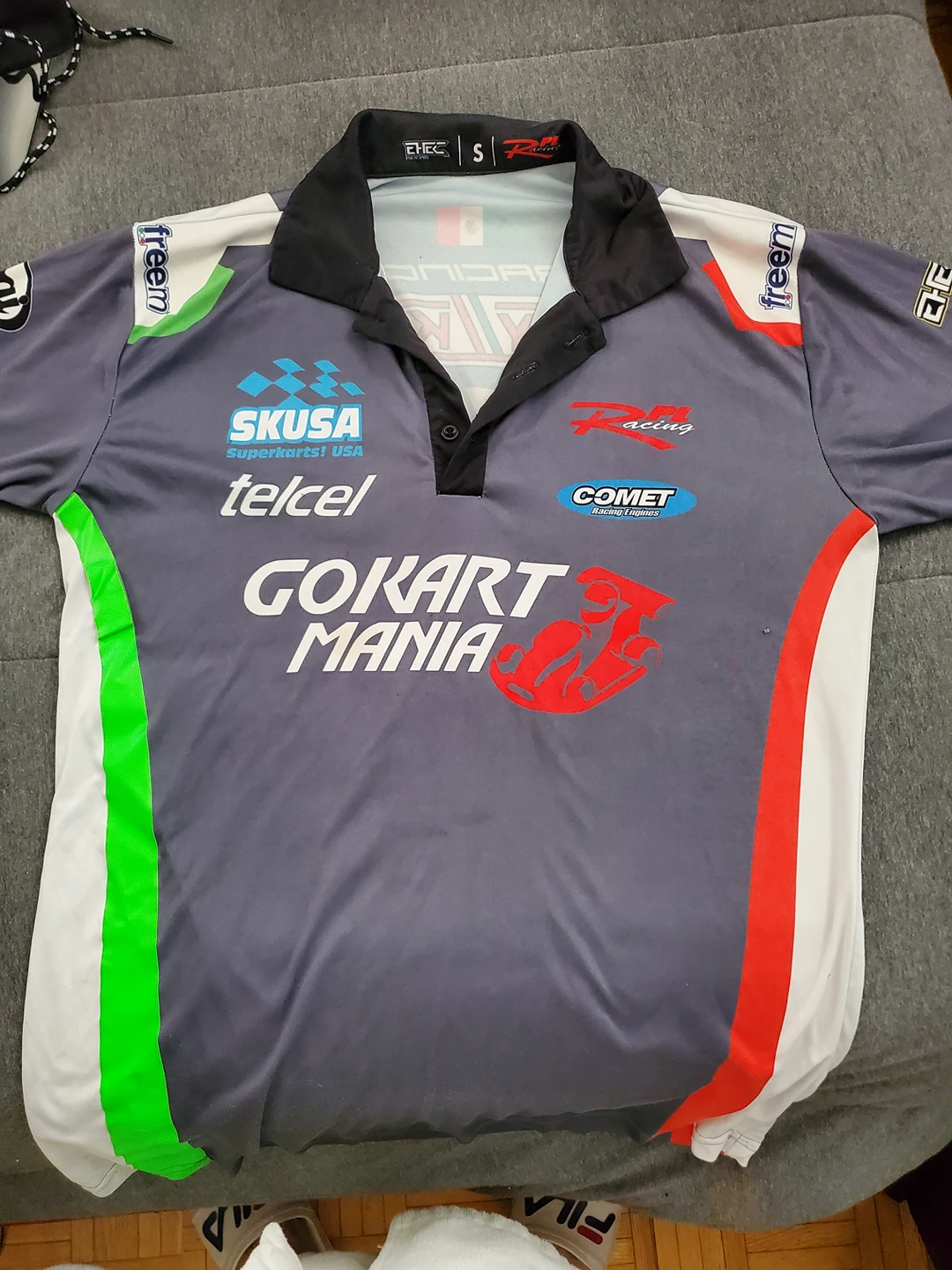 Racing GoKart T-shirt// S Size for men thumbnail