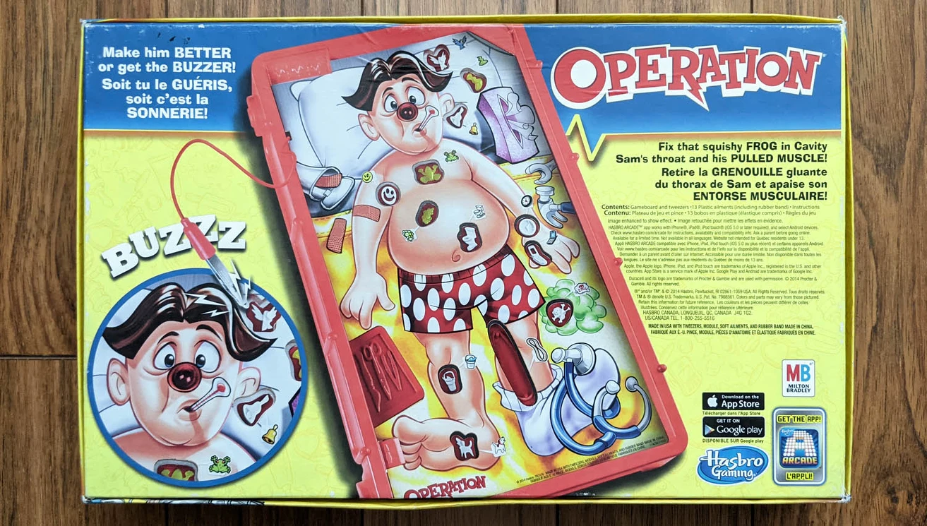 "Operation" - 100% COMPLETE, EXCELLENT CONDITION image indicator(2)