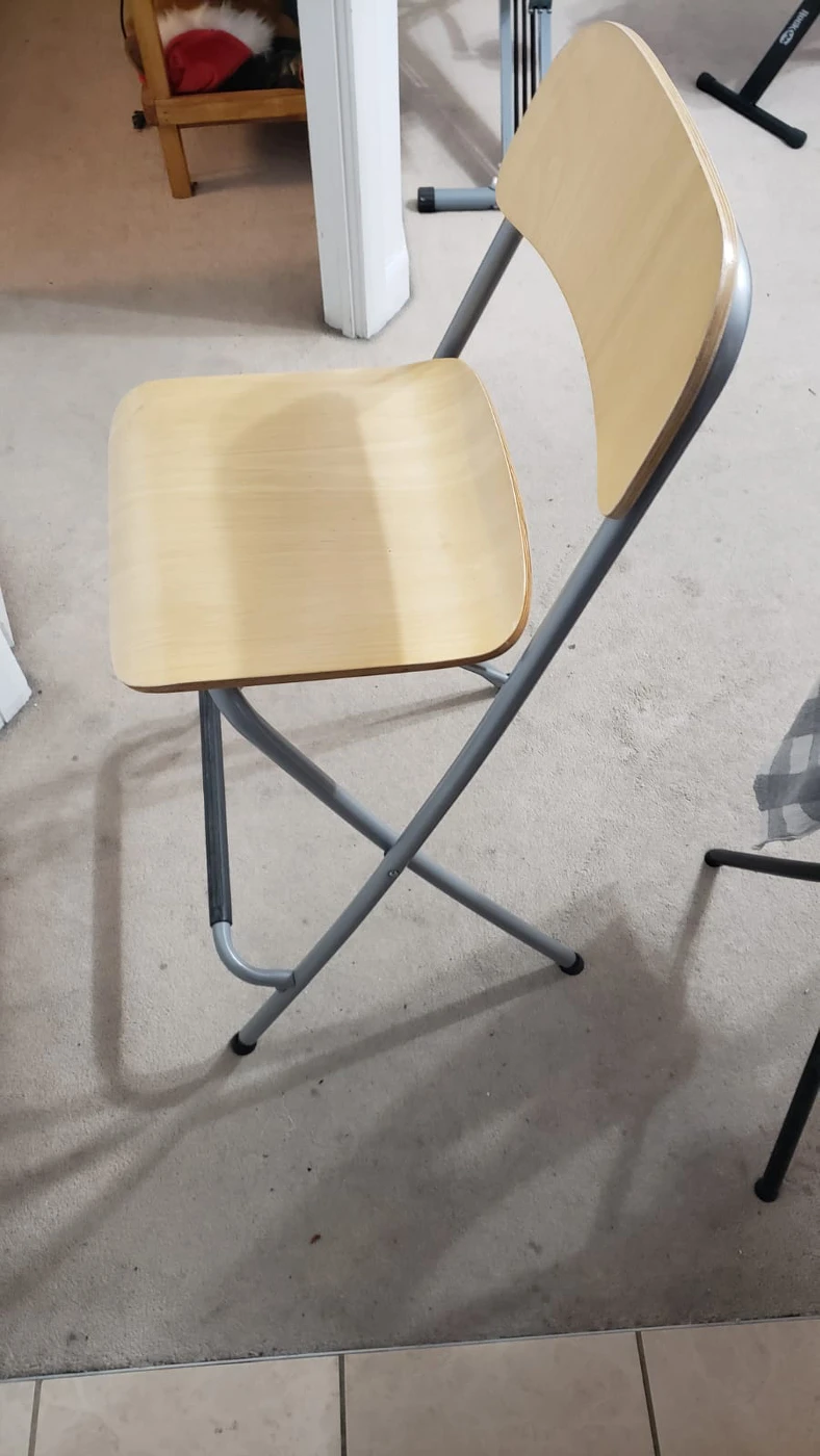 High chair foldable for quick sale. thumbnail