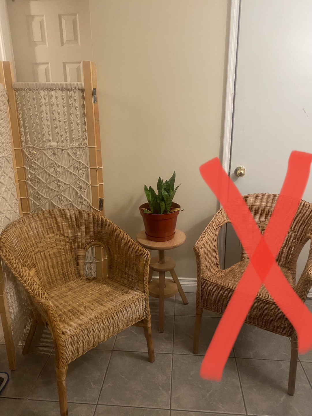 IKEA AGEN WICKER ACCENT LOUNGE INDOOR OUTDOOR CHAIR thumbnail