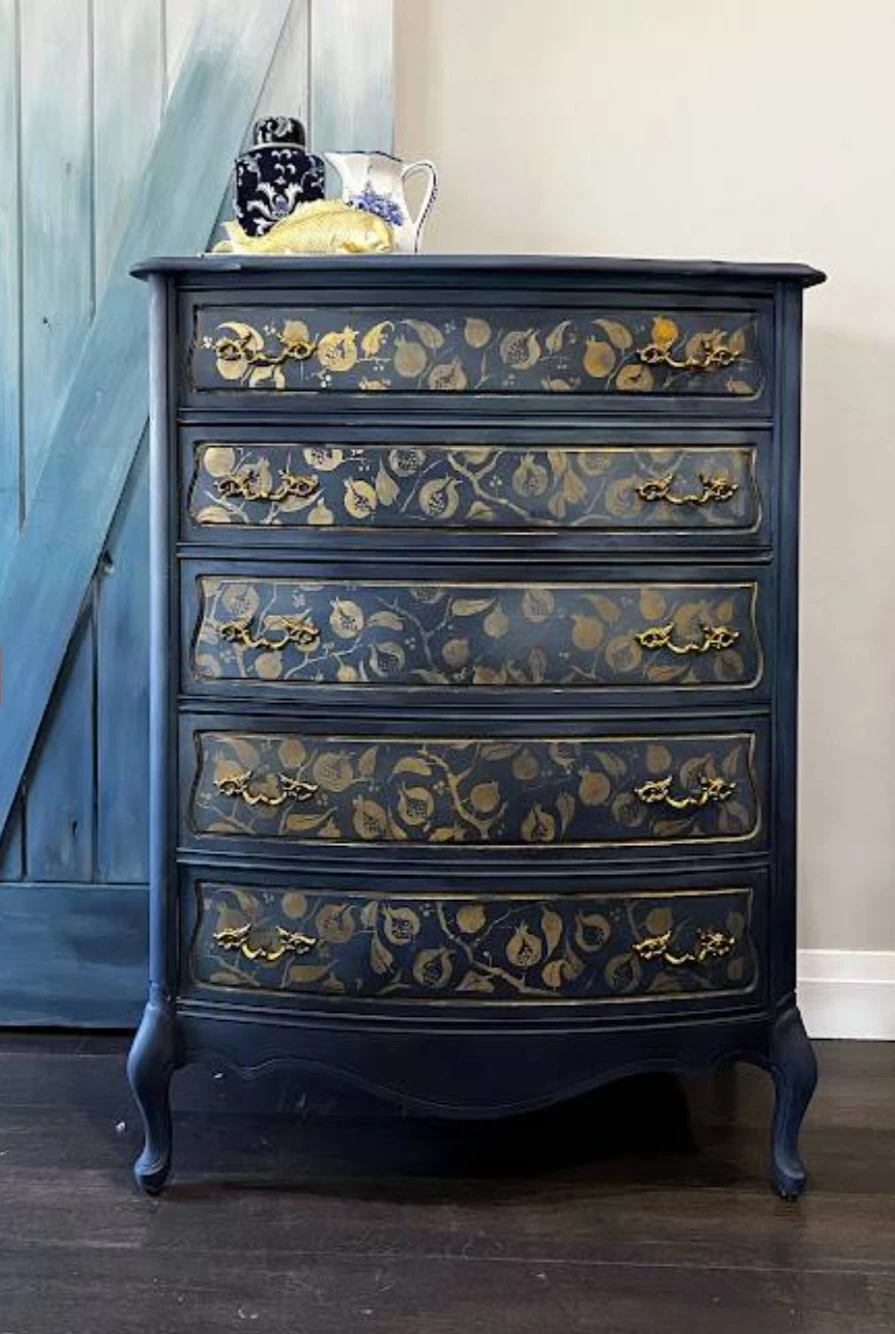 Refinished French Provincial style dresser