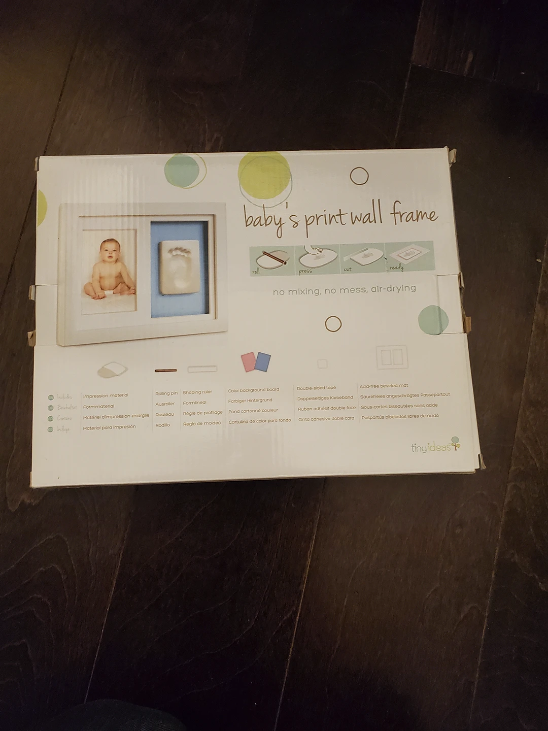 Baby's Print Wall Frame- NEW #freecycle image indicator(2)