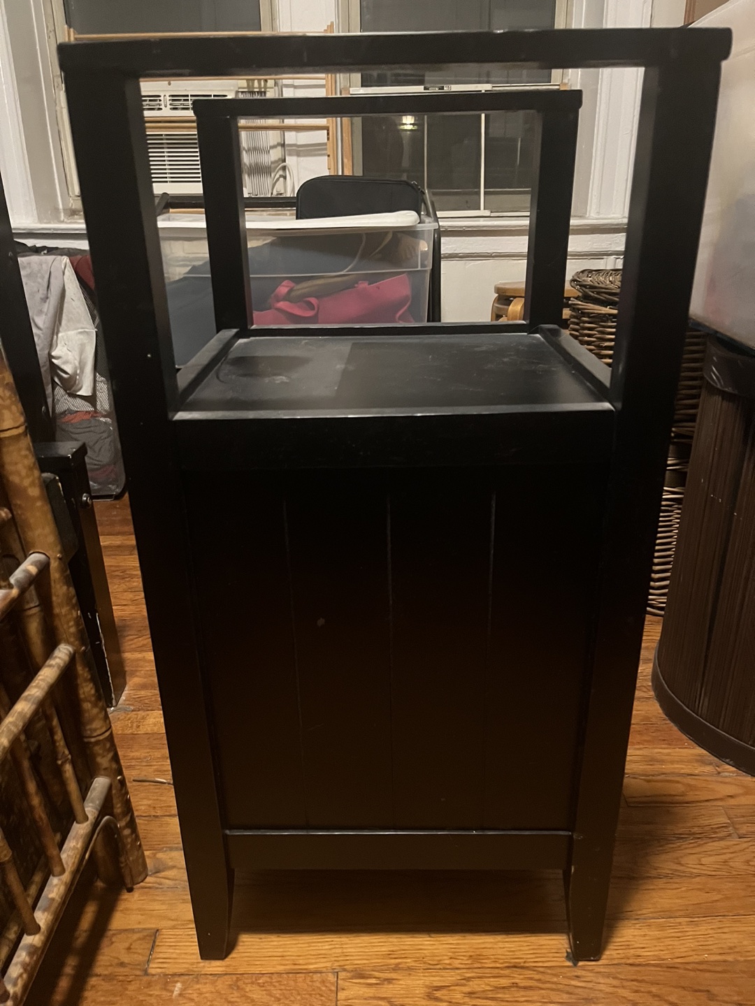 Bar Cabinet Wine Liquor Storage. Shoe bench - photo 3