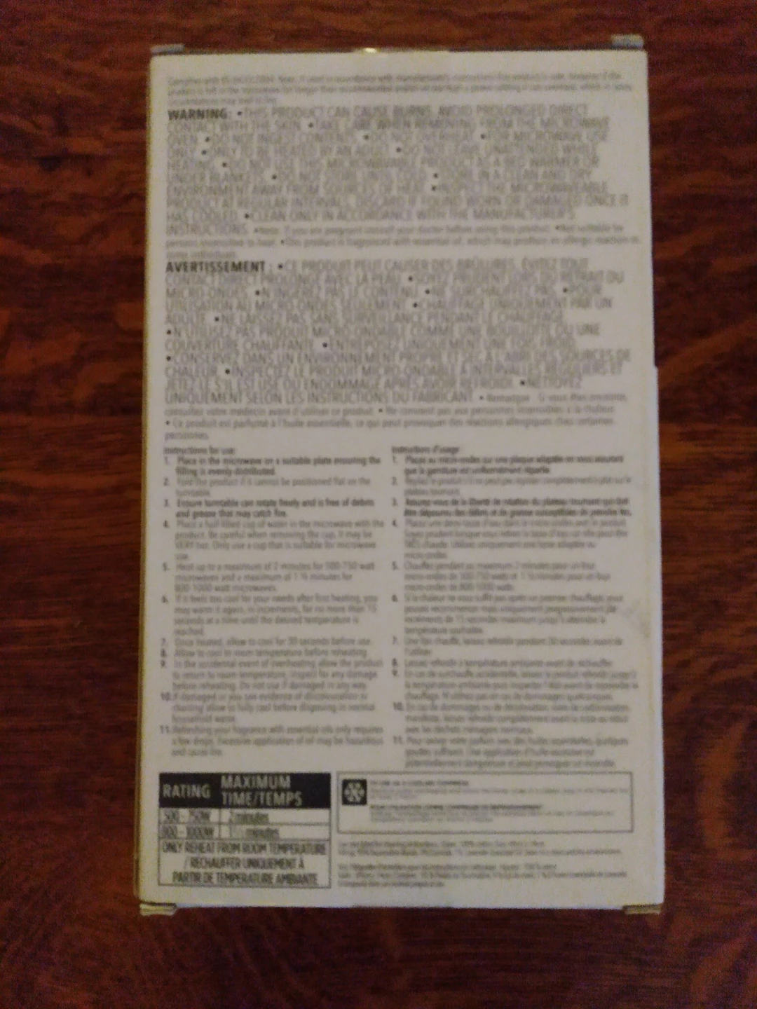 Microwavable Body Wrap With Lavender Scent image indicator(2)