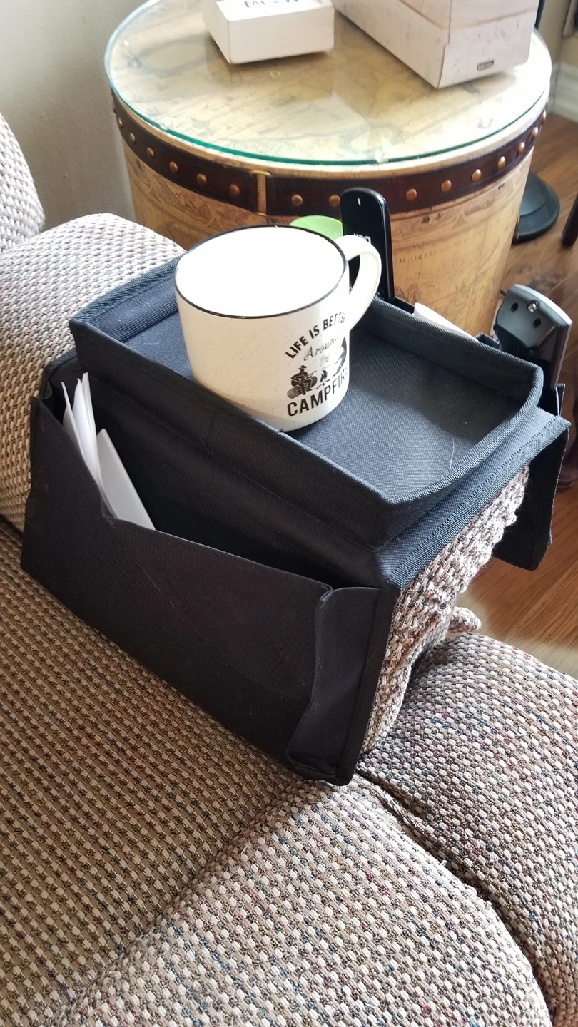 New out of packaging. Arm Chair Couch Caddy image indicator(6)