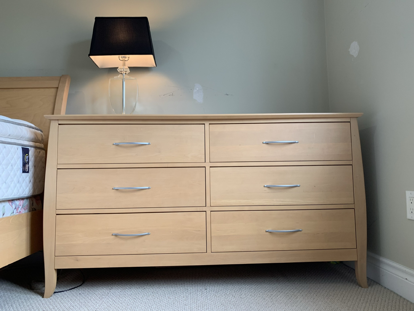 Solid Maple Wood Baronet of Canada DRESSER