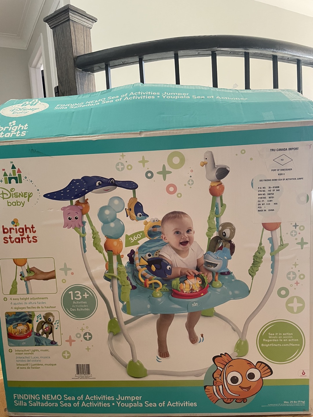 Disney Finding Nemo activity jumper