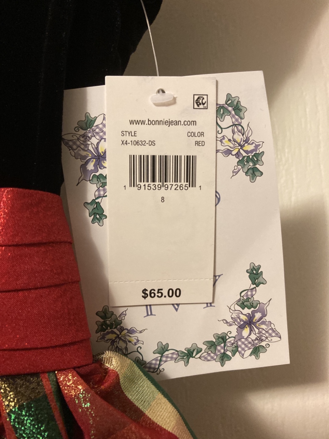 New with tags - girls dress - size 8 image indicator(6)