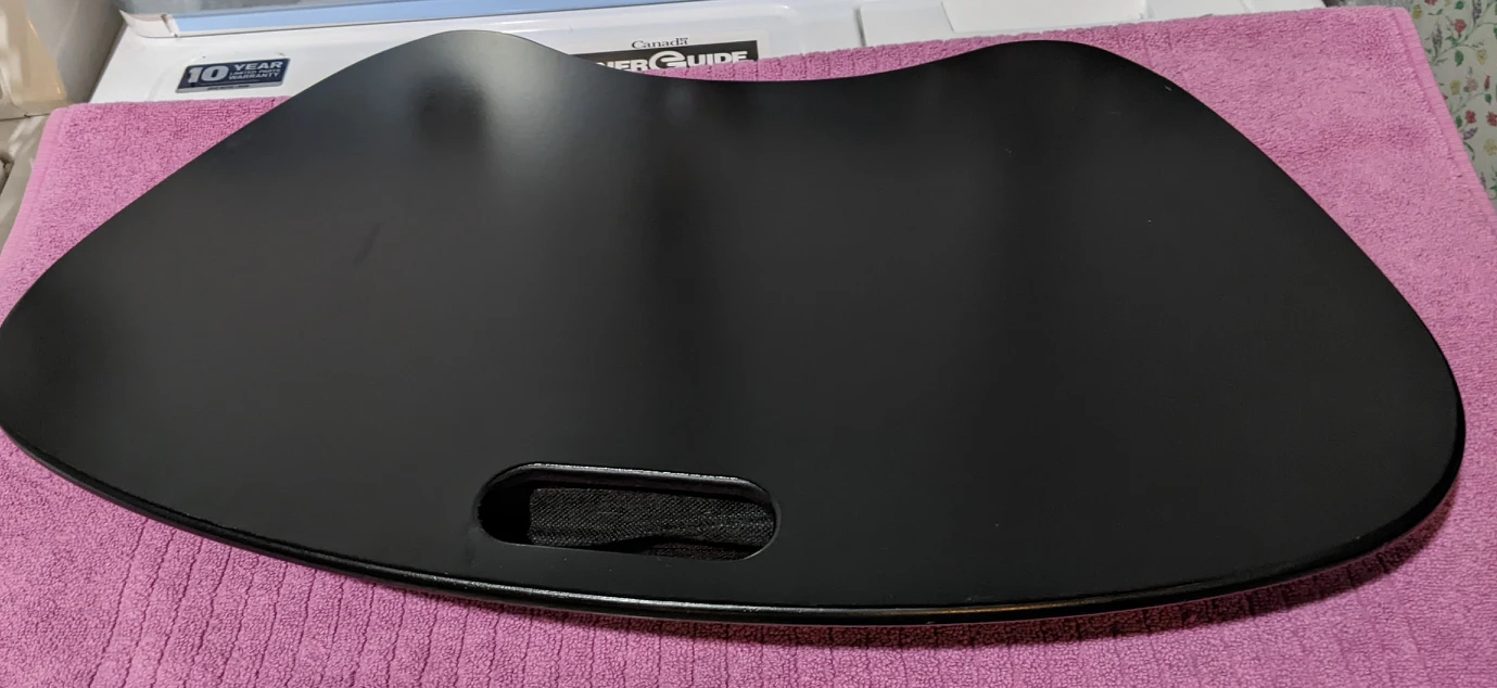 laptop desk with cushion