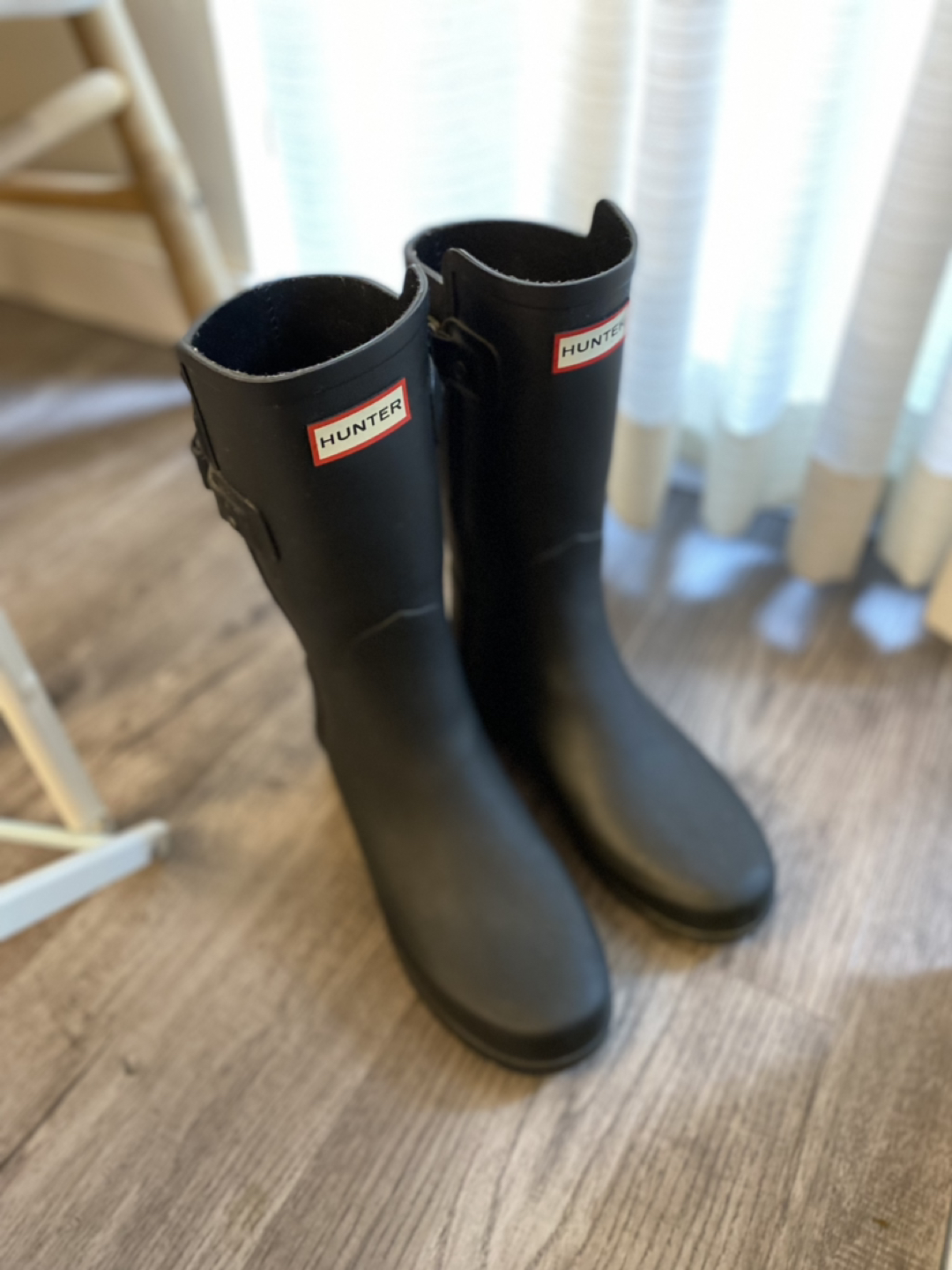 Hunter Original Short Back-Strap Rain Boots