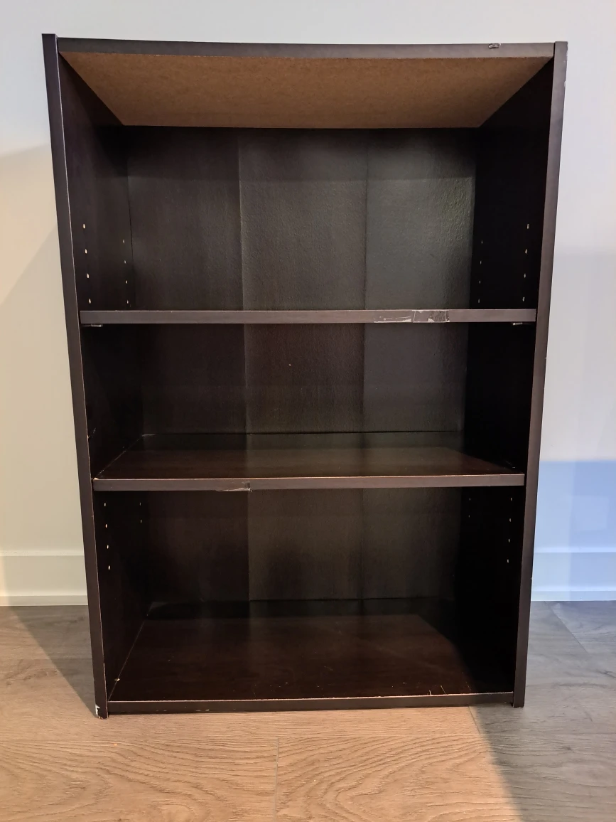 Sauder 3-shelf bookcase for sale - photo 3