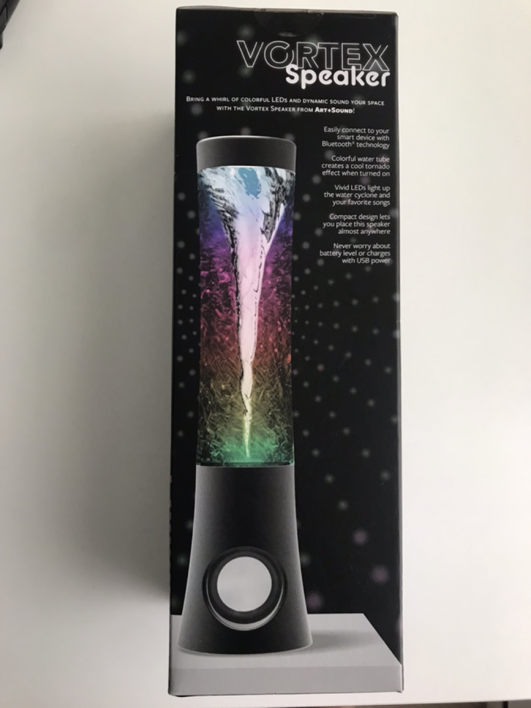 Colorful water vortex speaker - photo 3