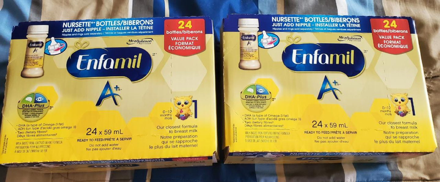 Enfamil A+ formula 0-12 months - ready to feed - Brand new thumbnail