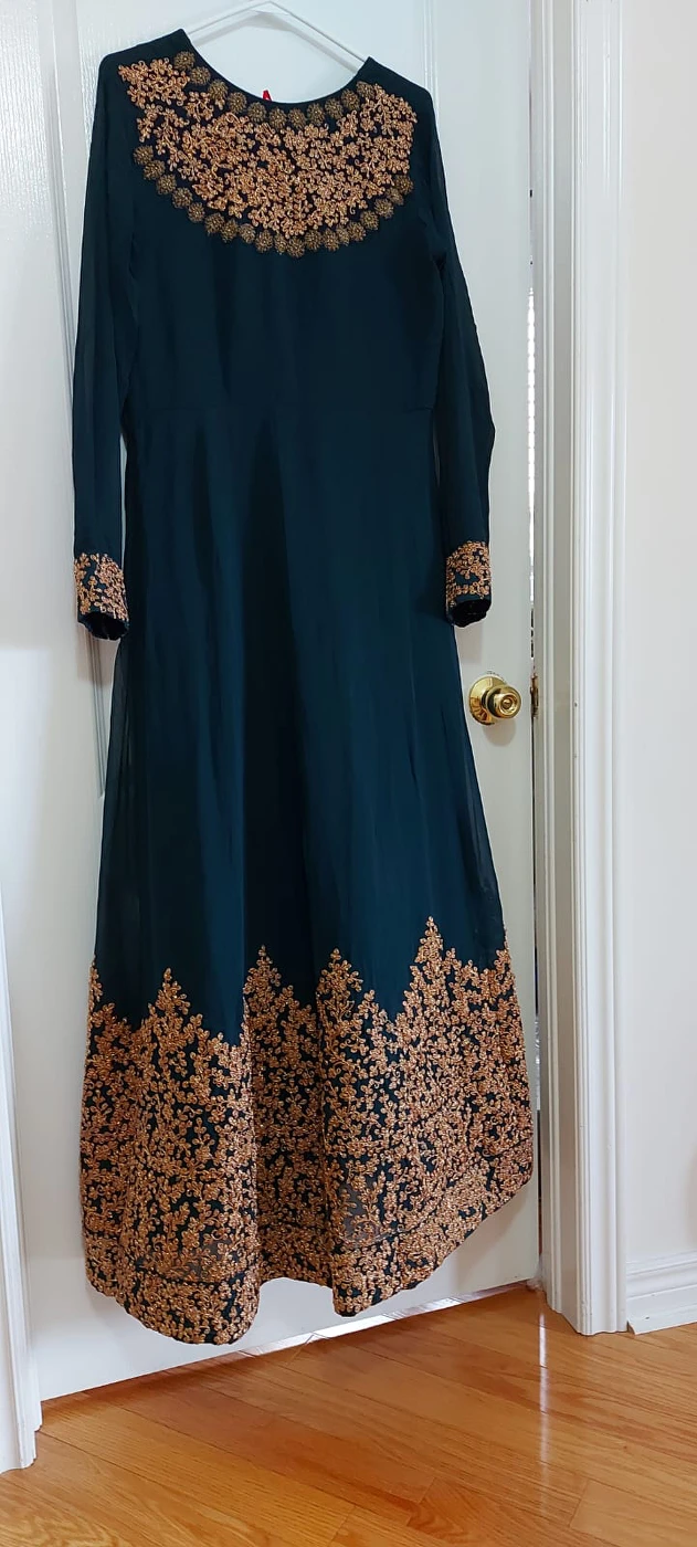 beautiful long dress indian style long gown - photo 4