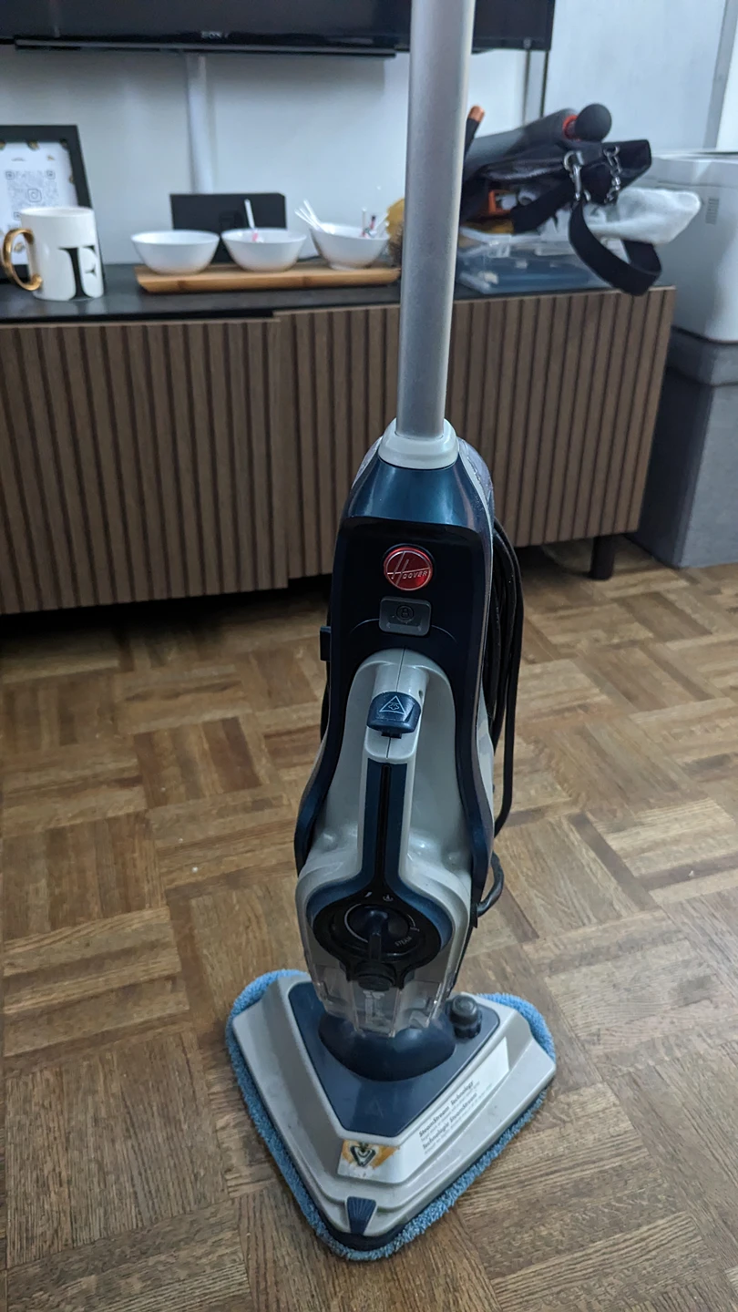 hoover 2-in-1 steam cleaner and mop