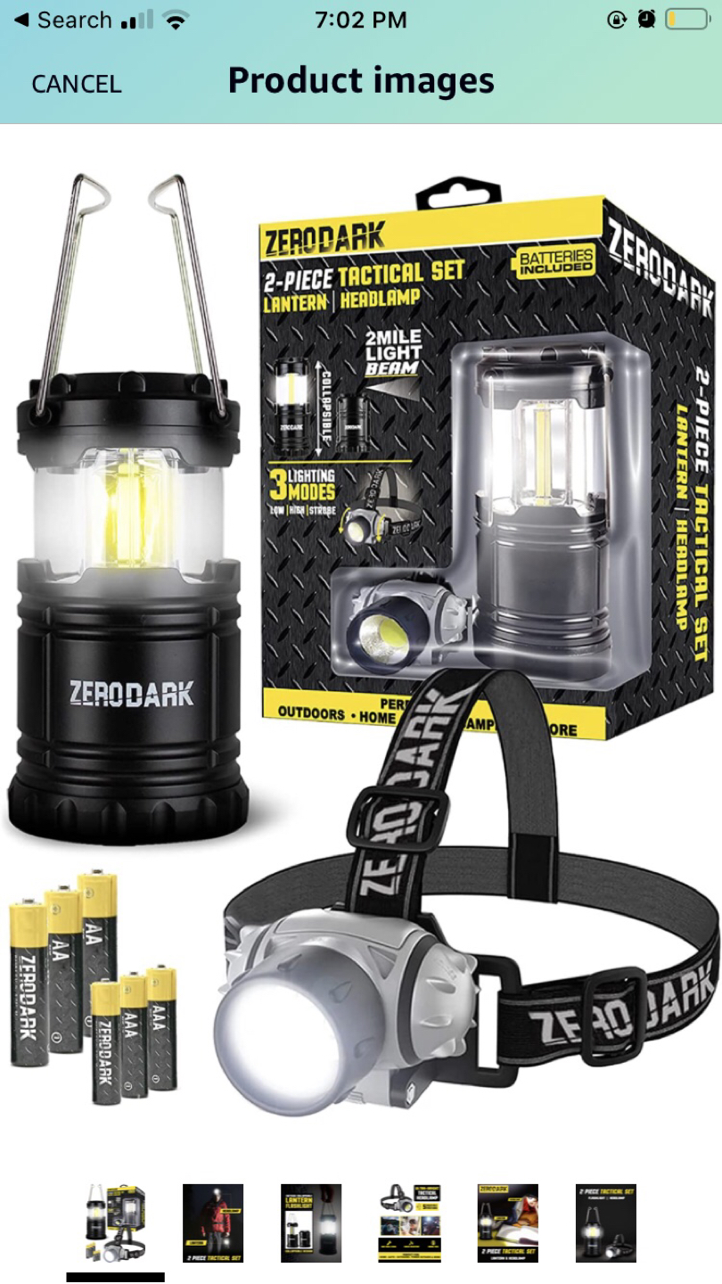 ZeroDark Tactical Gear 2-Piece Set. | Mini Bug Zapper