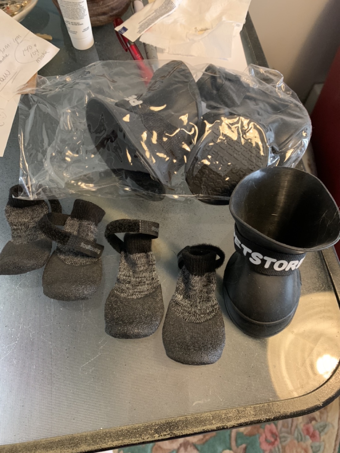 Little dog boots and sock booties thumbnail