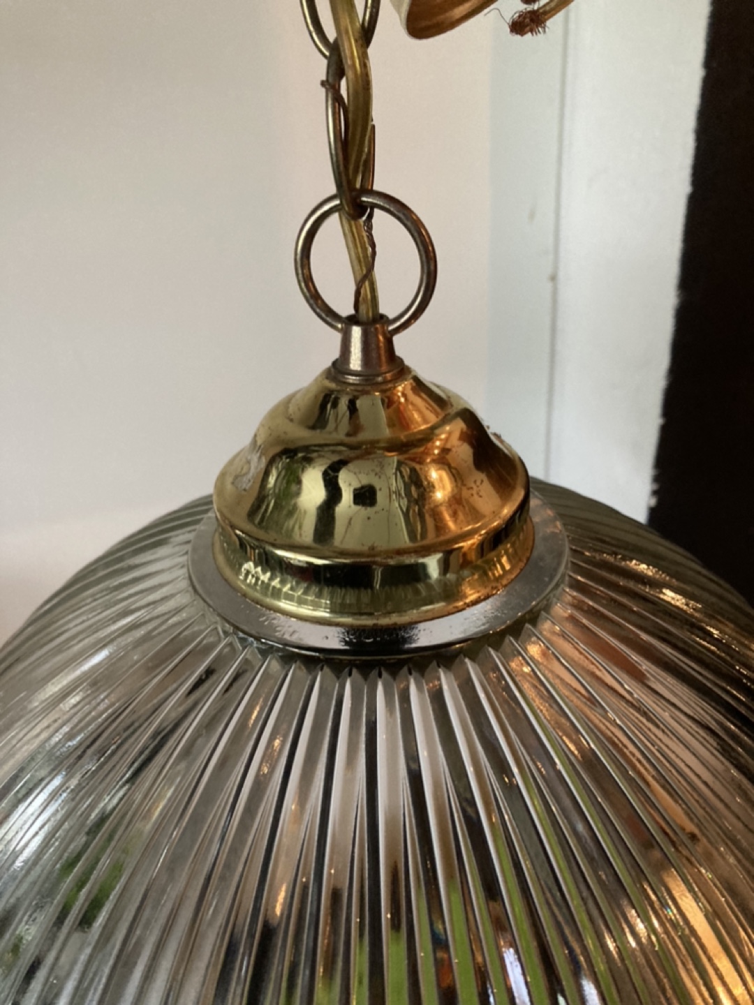 Retro industrial prismatic glass Dome - photo 2
