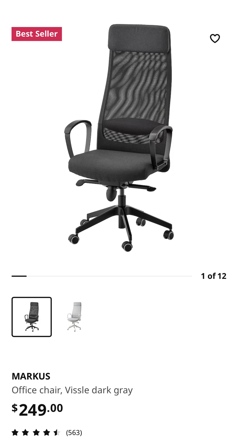 IKEA Markus Office Chair - photo 5