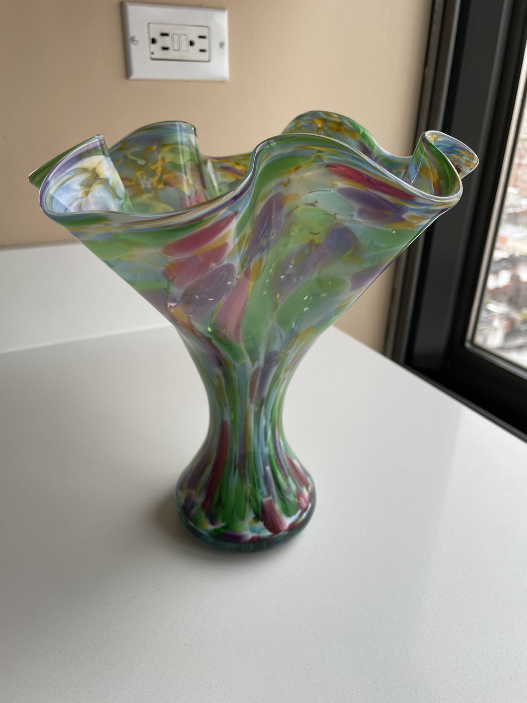 Blown Glass Vase