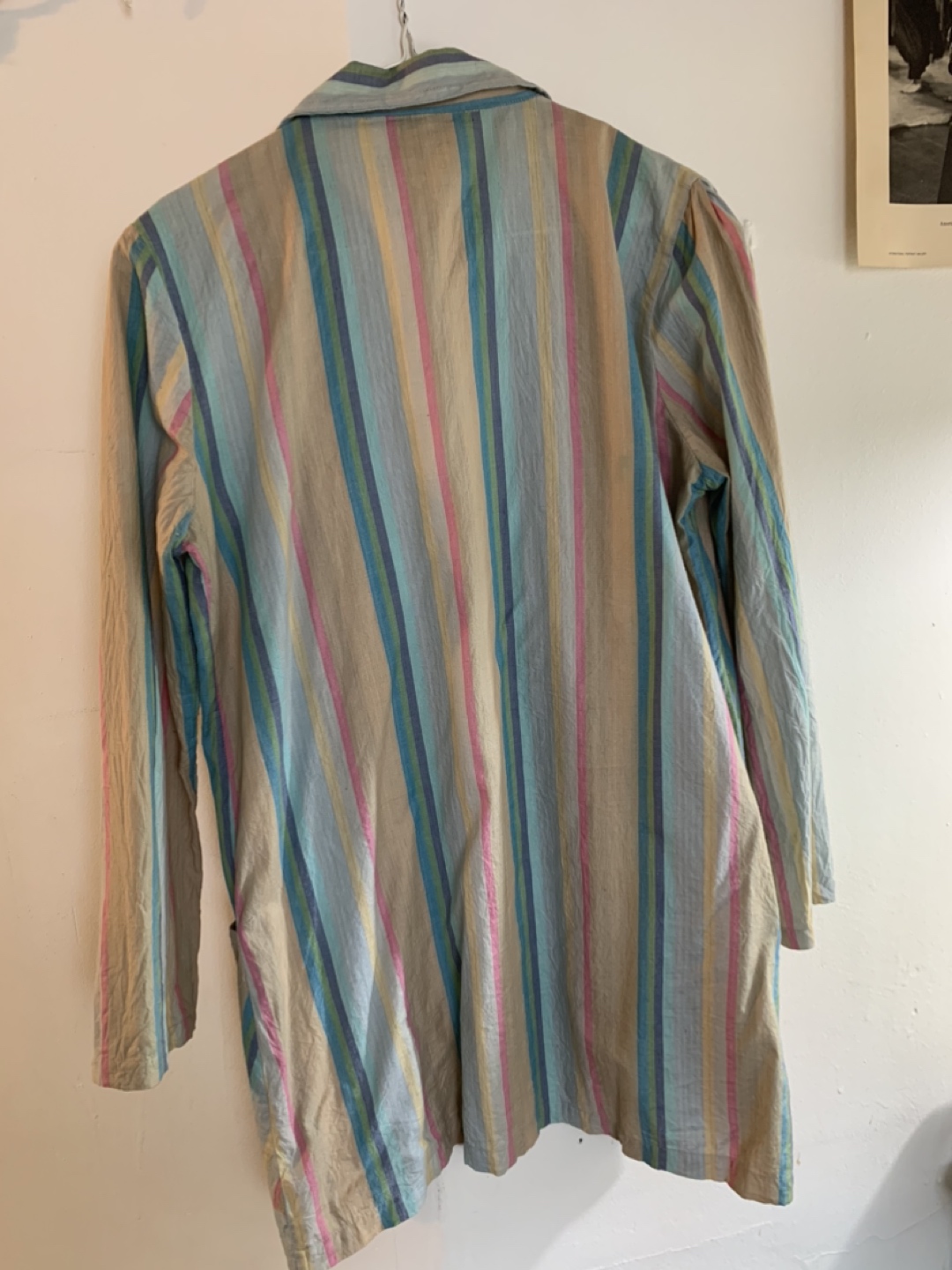 Vintage striped blazer with pockets image indicator(3)