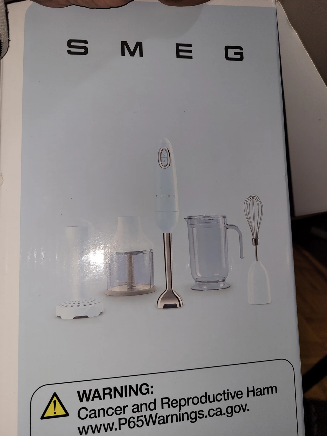 Smeg handblender with accessories BLACK - photo 4