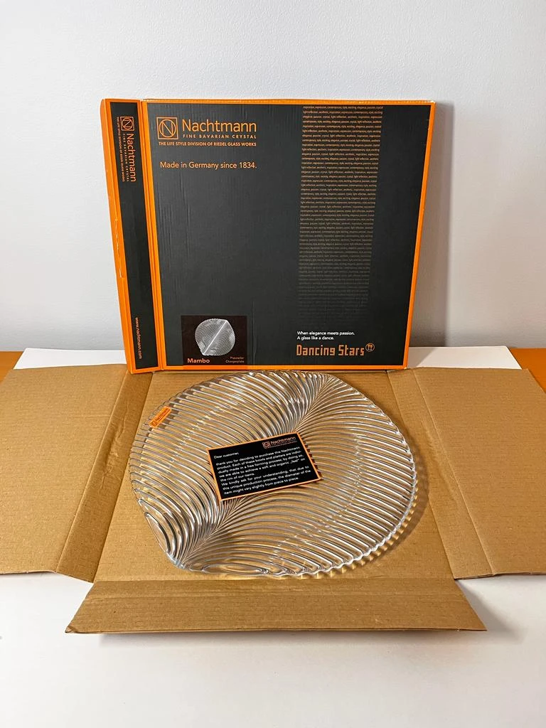 💠 Nachtmann 🍽 Crystal Plate 🍰 🍡🍮 image indicator(2)