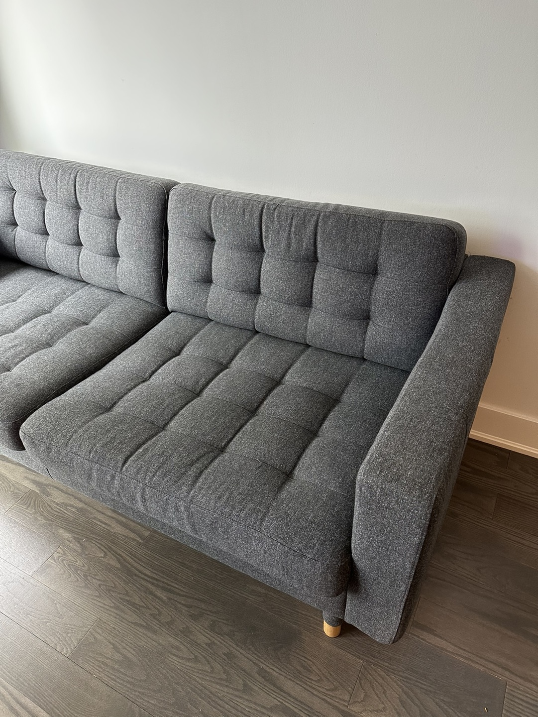 MOVING SALE* MORABO Sofa IKEA dark gray - photo 2