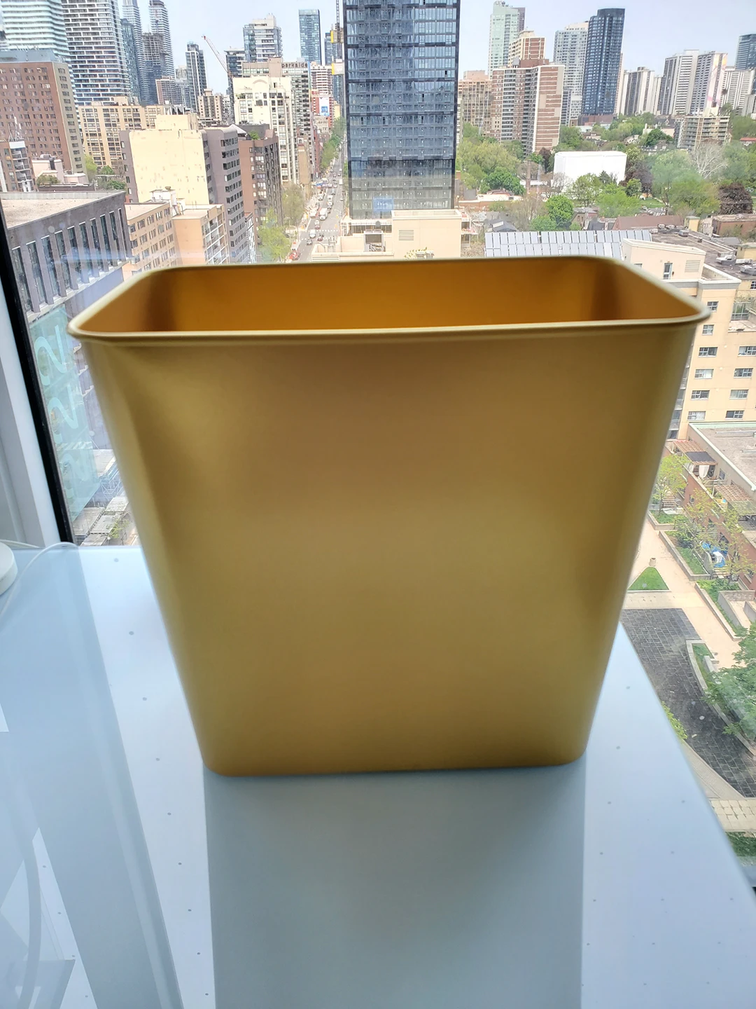 Gold Paper Bin