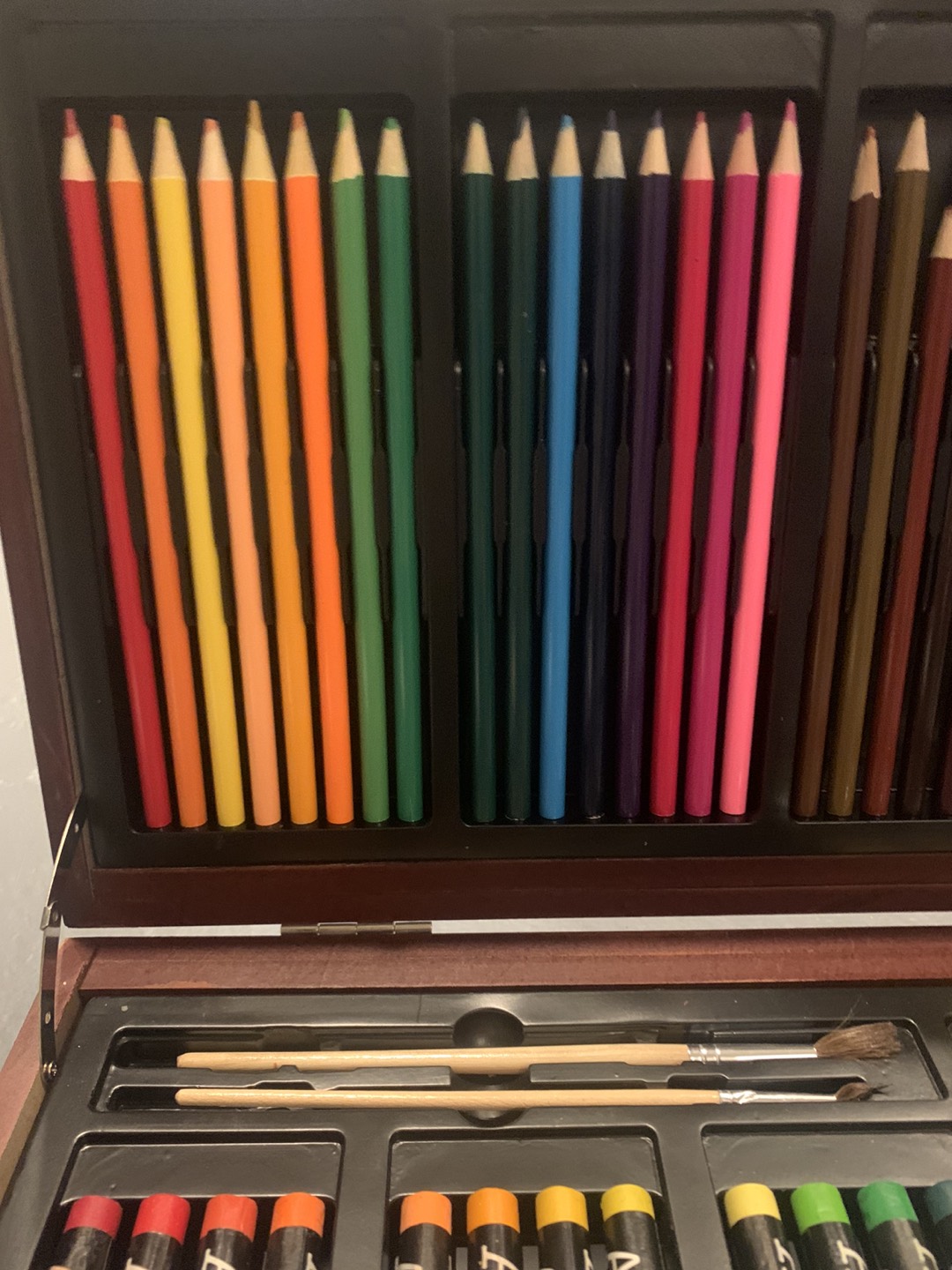 Art 101 Doodle and Color 142 Pc Art Set in a Wood Carrying Case image indicator(5)