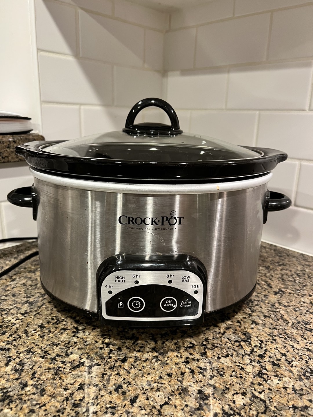 Crockpot Slow Cooker 5-6qt