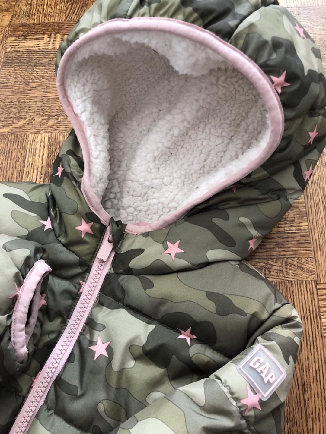 winter jacket for a girl GAP USA thumbnail