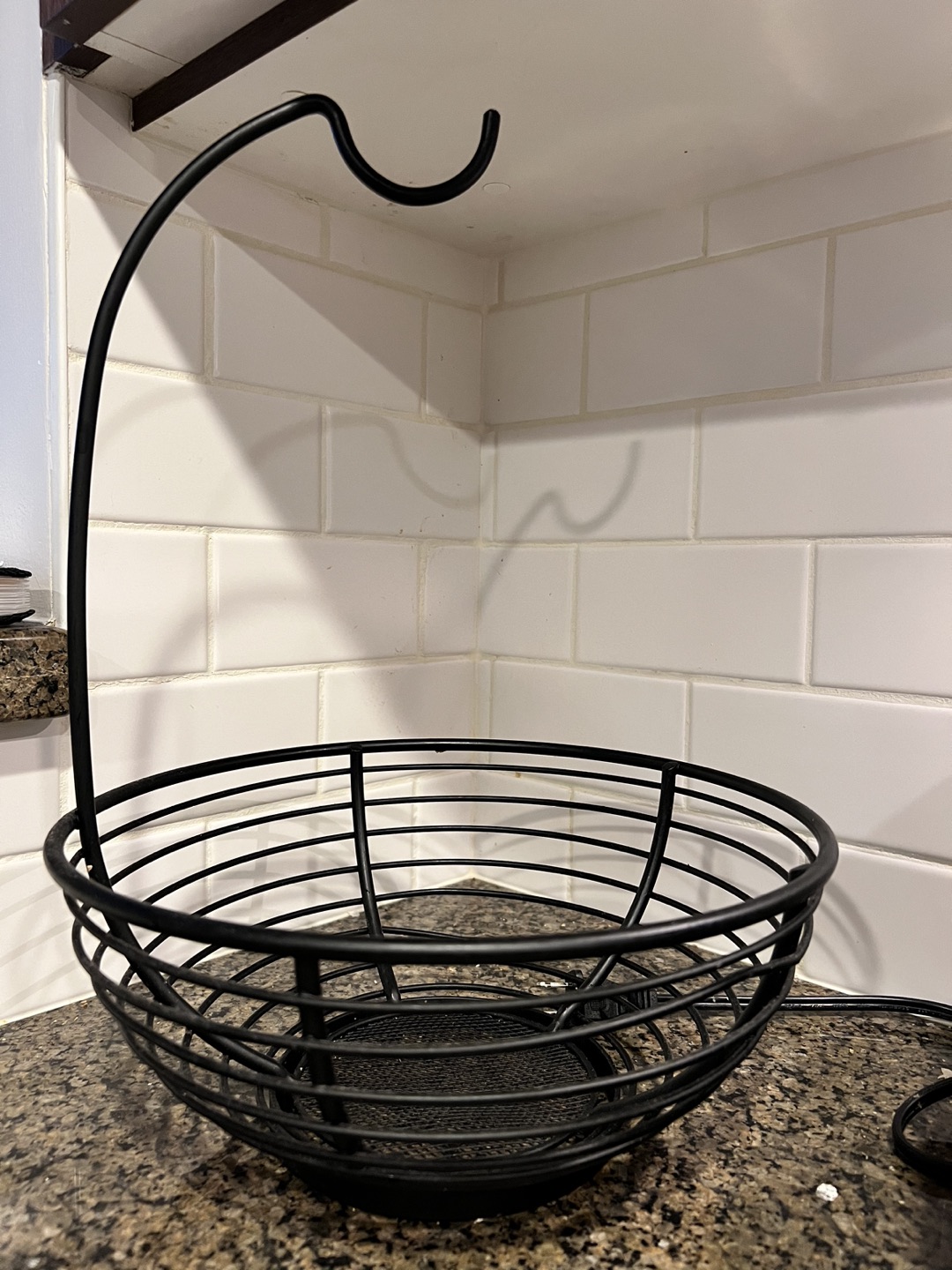 Matte Metal Fruit Bowl