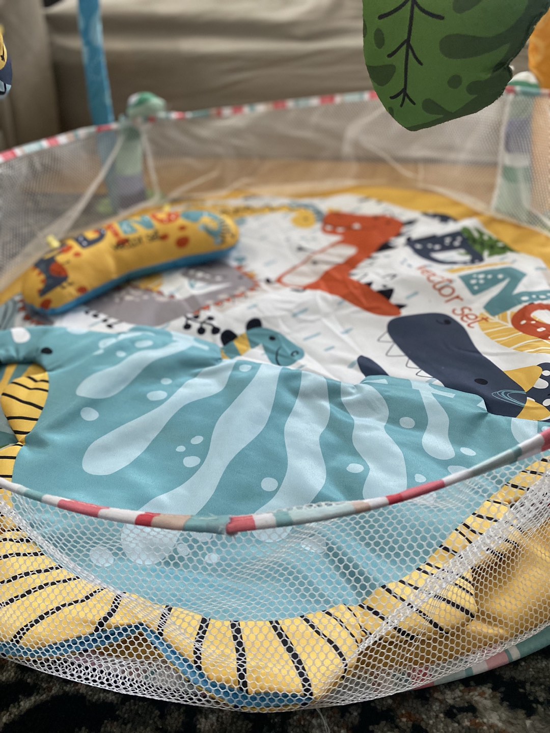 Dino tummy time mat - photo 4