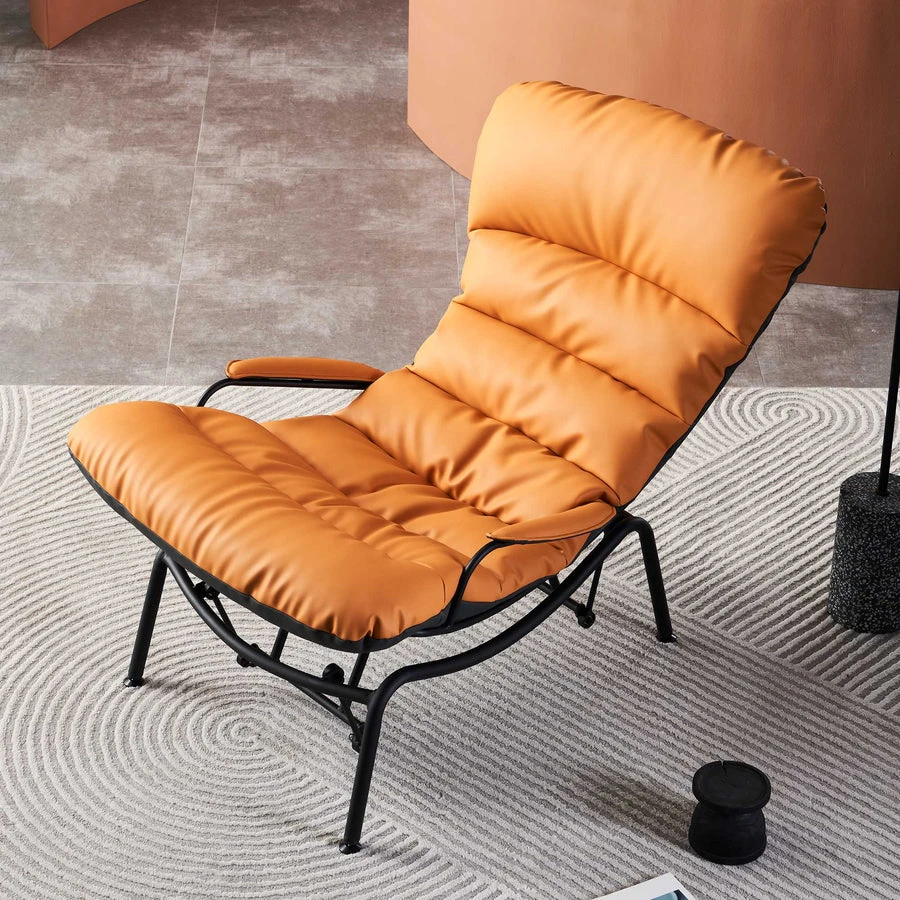 Living Room Accent Chair Rocking Recliner Chair with Ottoman  - photo 2