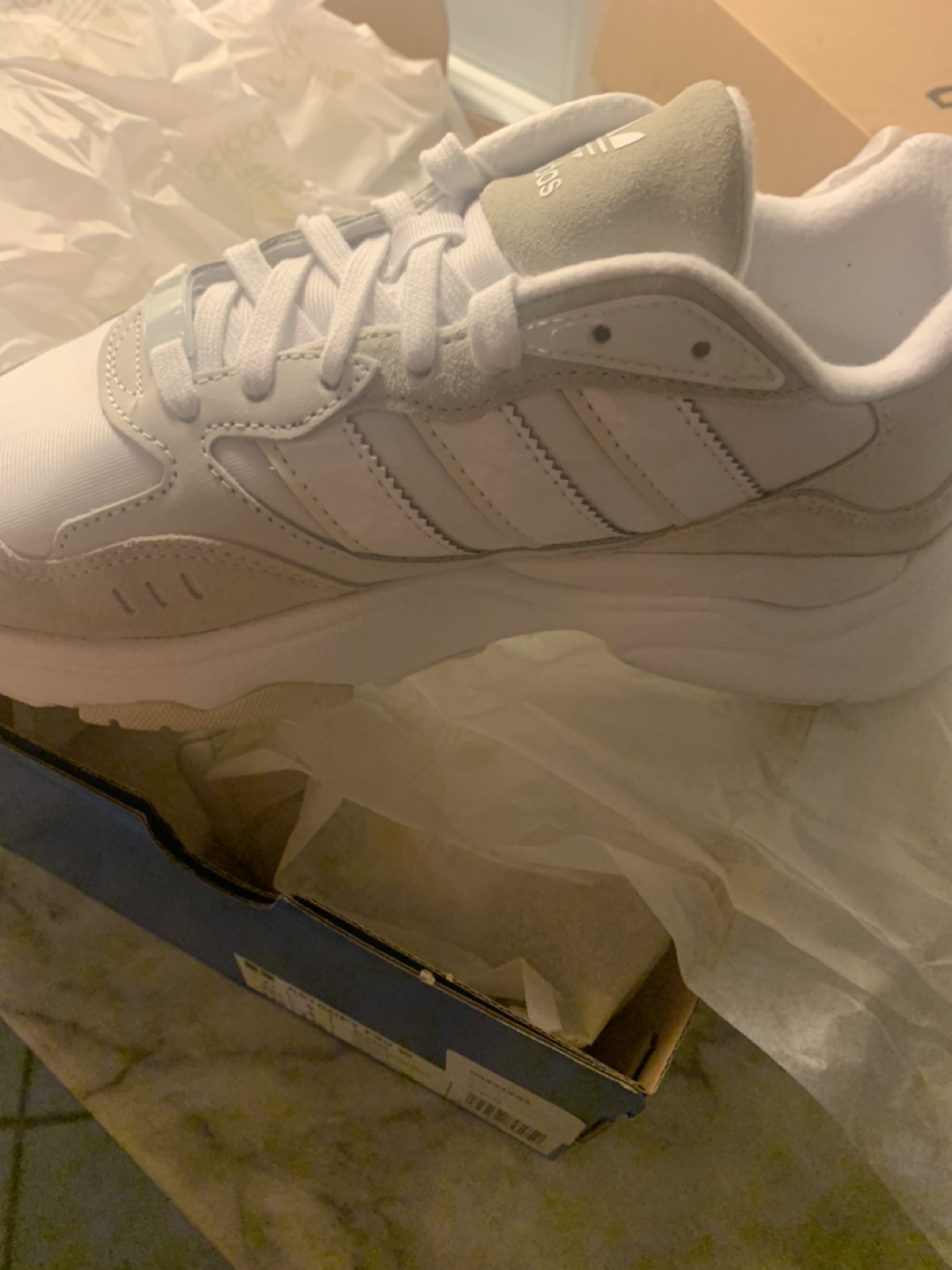 Adidas Retropy F90 / W7.5 / Cloud White / Off White - photo 2