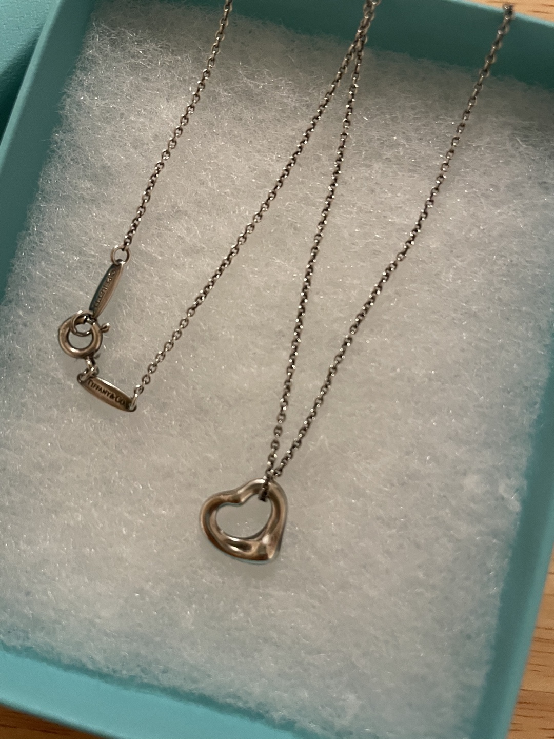 Tiffany & Co Open Heart Pendant necklace - photo 2