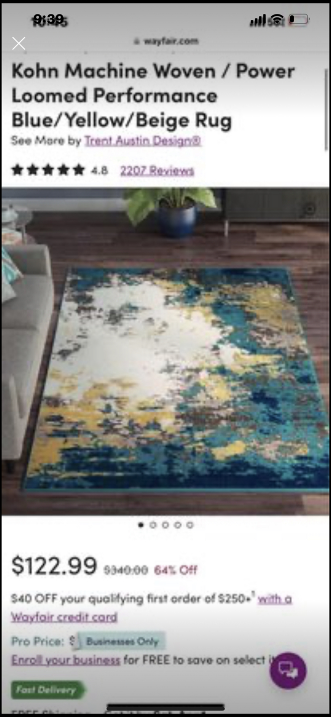 Area Rug 5x7