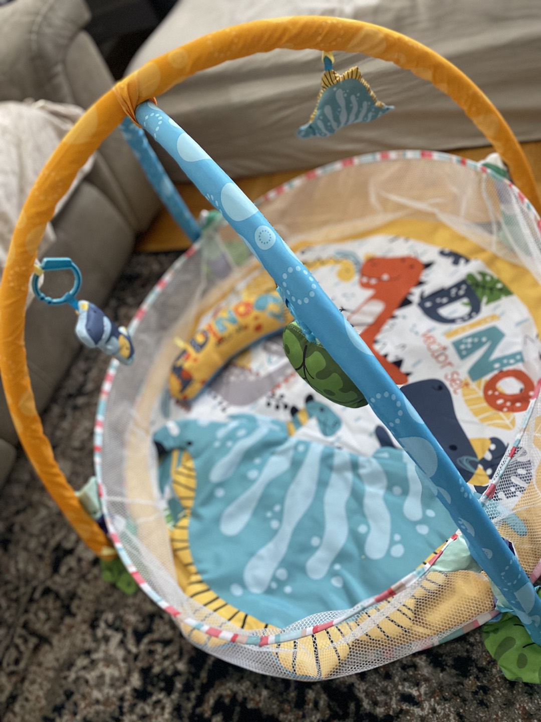 Dino tummy time mat - photo 2
