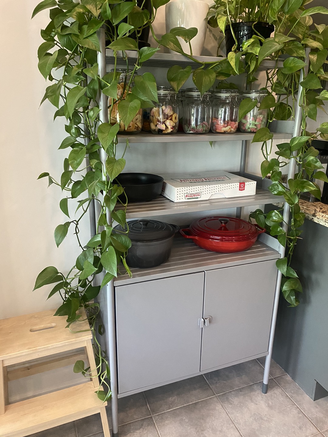 Storage Shelf with Cabinet - photo 2