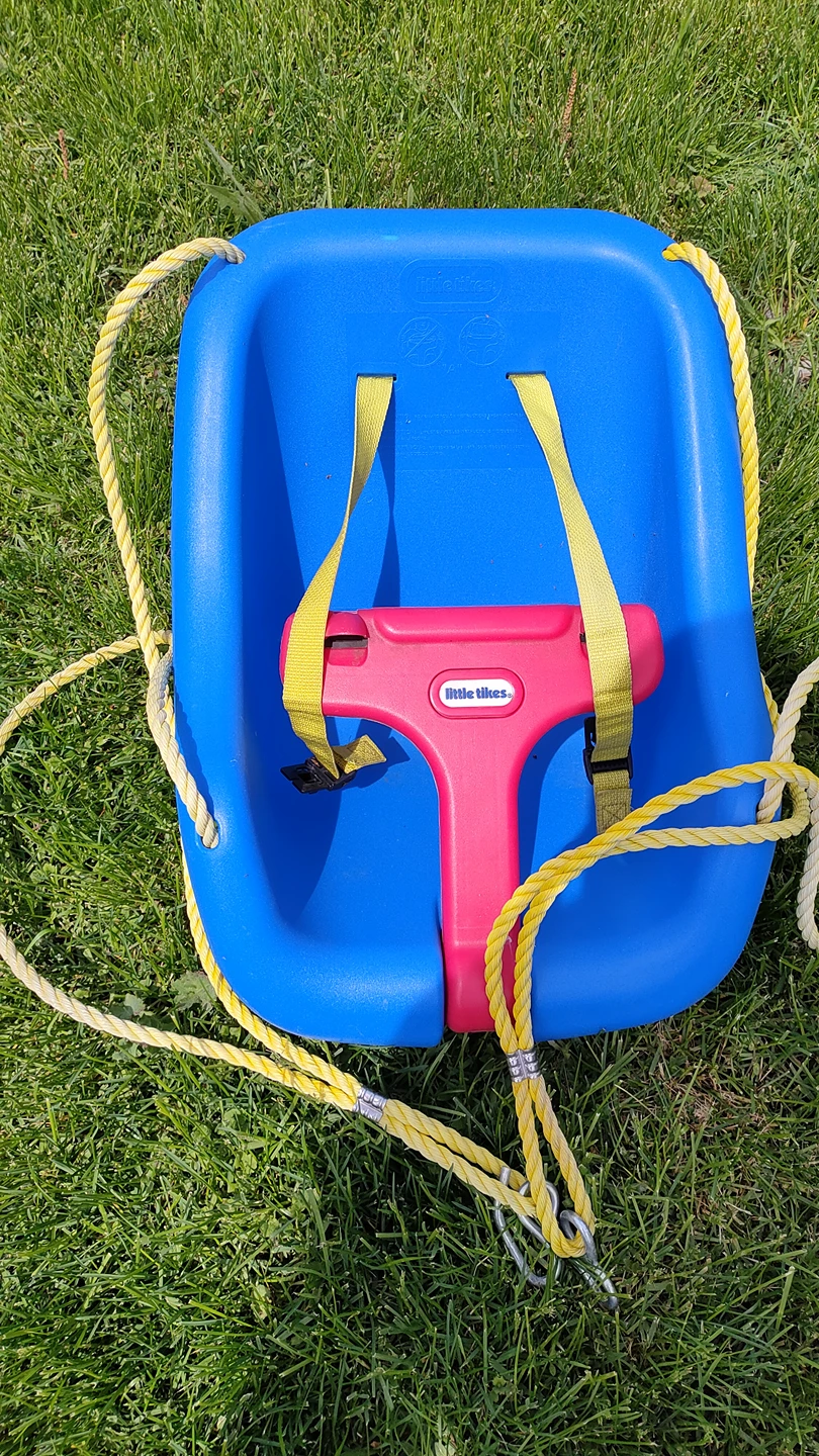 LITTEL TIKES 2-IN-1 SNUG 'N SECURE  SWING BLUE,