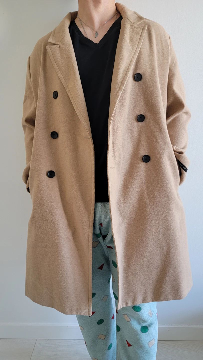 Ivory Long Coat thumbnail