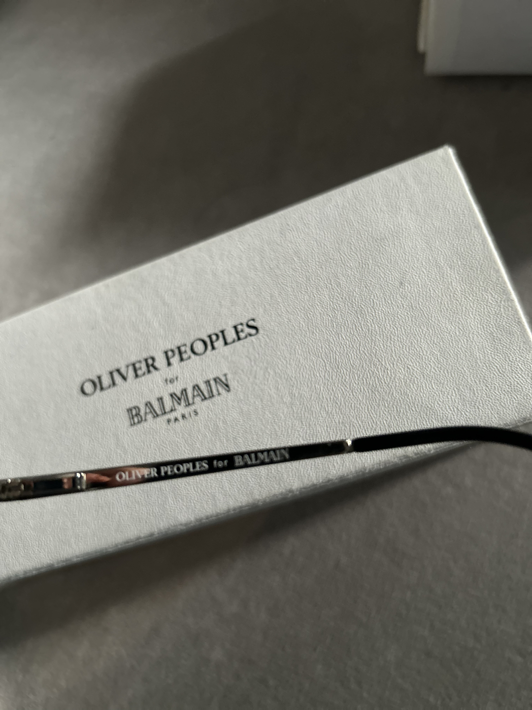 Balmain / Oliver Peoples grey mirror unisex sunglasses - photo 5