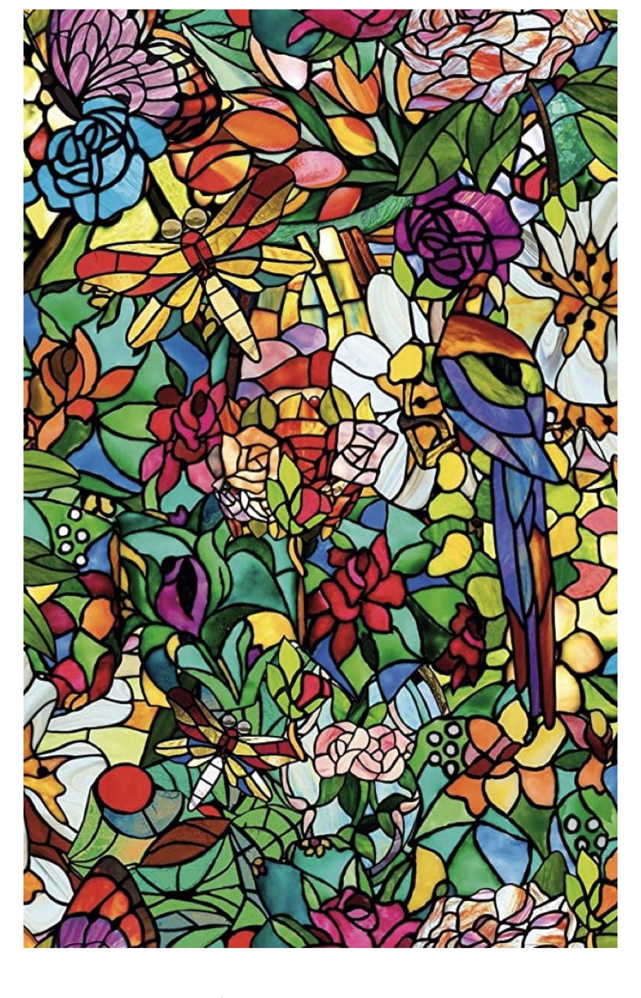 Stained glass window adhesive