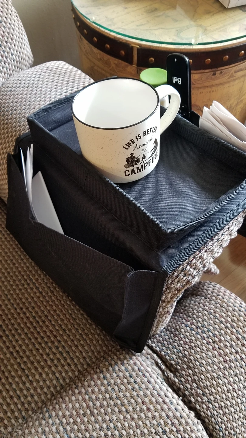 New out of packaging. Arm Chair Couch Caddy image indicator(3)